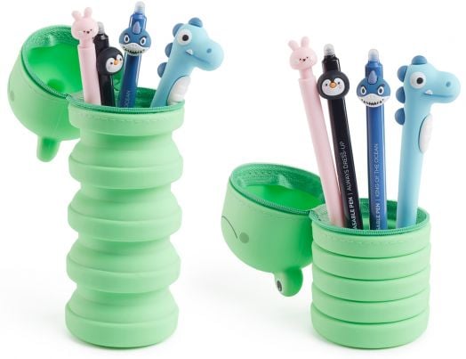 Разтегателен силиконов несесер Miquelrius Back2Fun - Жаба