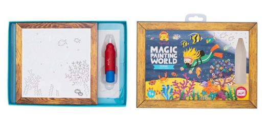 Комплект за рисуване с вода Tiger Tribe - Океан