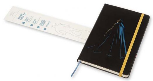 Голям тефтер Moleskine Batman vs Superman - Batman с широки редове, Limited Edition