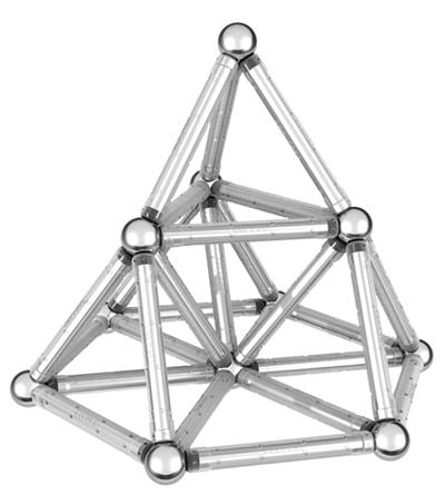 Магнитен конструктор Geomag - Pro-L Pocket, 53 части