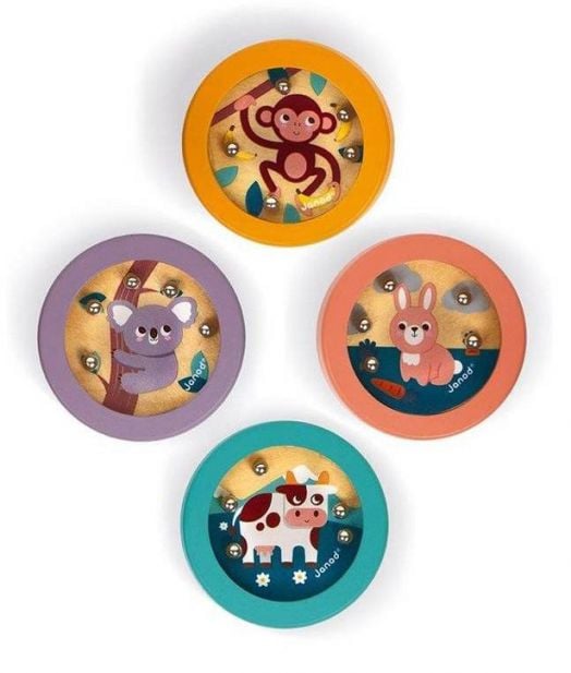 Джобна игра за сръчност и баланс със стоманени топчета