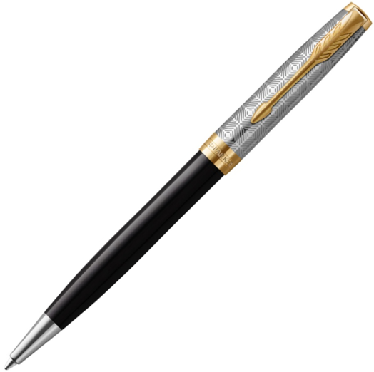 Химикалка Parker Royal Sonnet Premium Metal Black GT