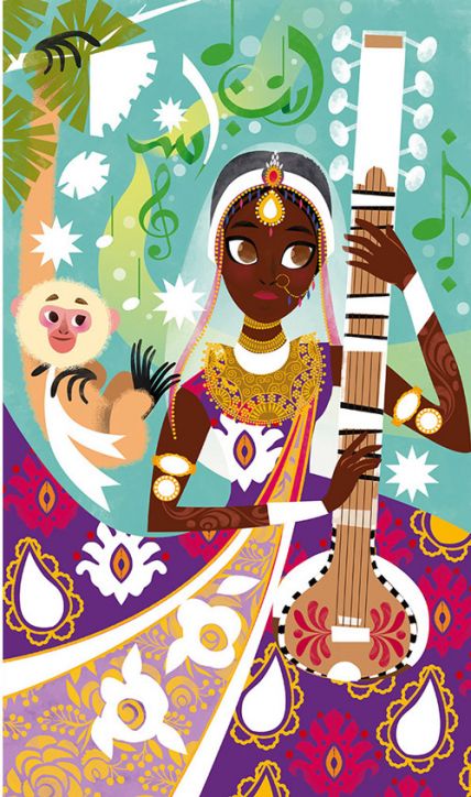 Творчески комплект Janod - Bollywood