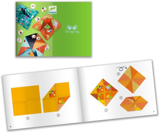 Творчески комплект Djeco Оригами: Птици