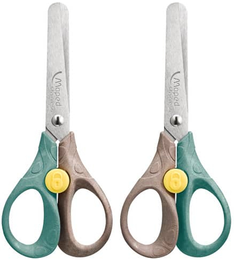 Ножица Maped Security Smiling Planet, 13 см.