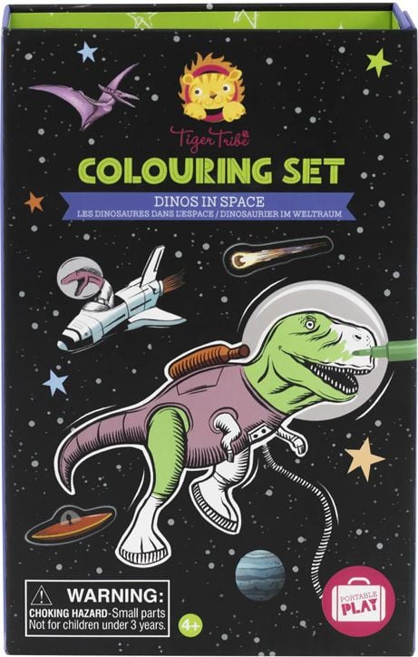 Креативен комплект Tiger Tribe - Динозаври в космоса