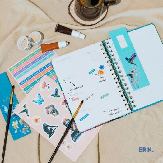 Седмичен планер Grupo Erik Frida Kahlo за 12 месеца - август 2025 / юли 2026 година