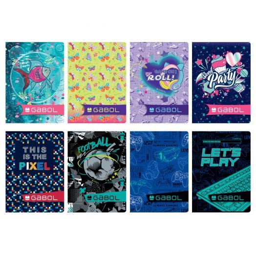 Тетрадка Gabol А5, 20 листа - големи квадратчета