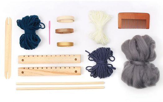 Комплект за тъкане Graine Creative - Пано за стена Буря