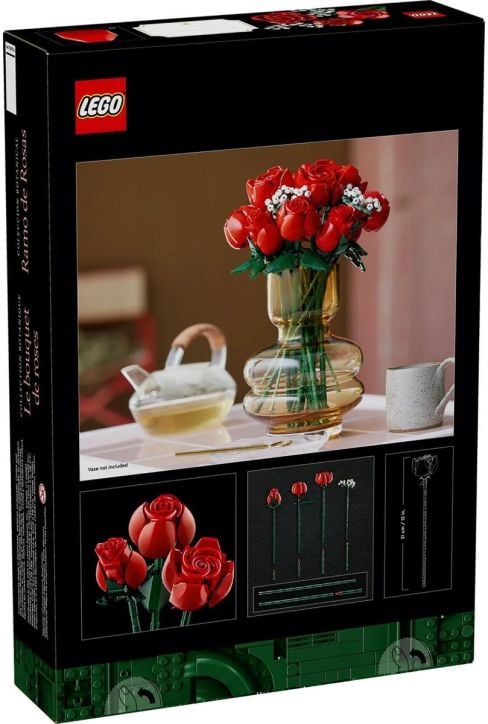 LEGO Icons - Букет рози