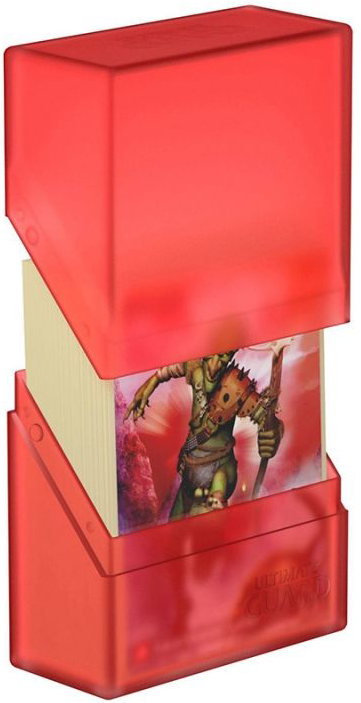 Кутия за карти Ultimate Guard Boulder 40+, червена