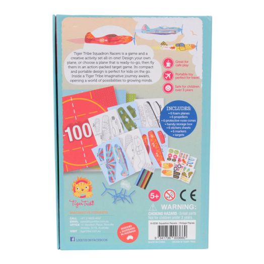 Комплект за сглобяване на хартиени самолети Tiger Tribe