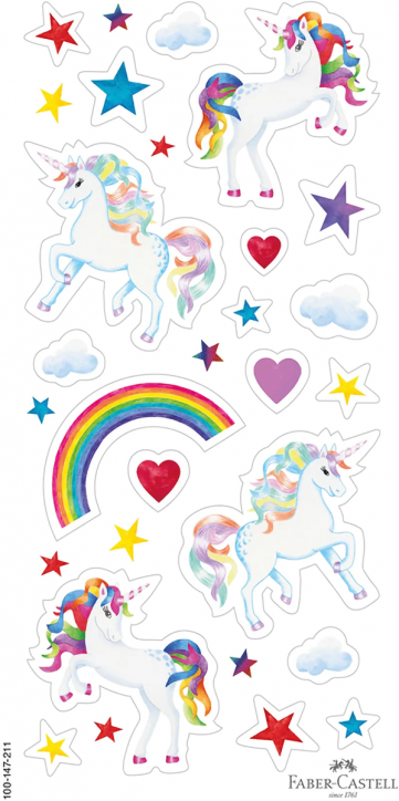 Цветни моливи Faber-Castell Grip Sparkle, 10+3 цвята