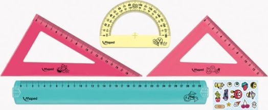 Комплект за чертане Maped + 40 стикера