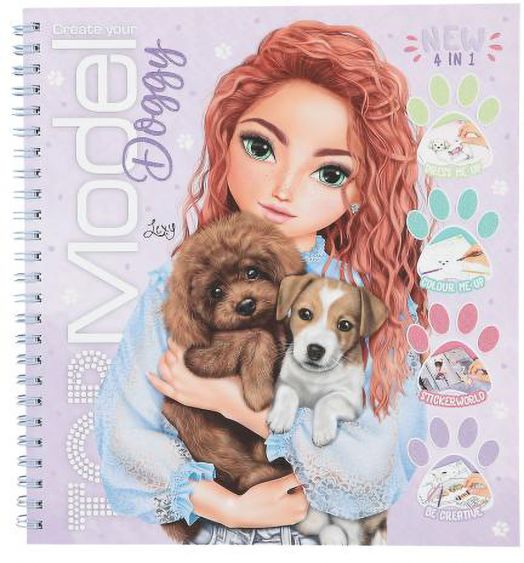 Книжка за оцветяване Top Model - Doggy