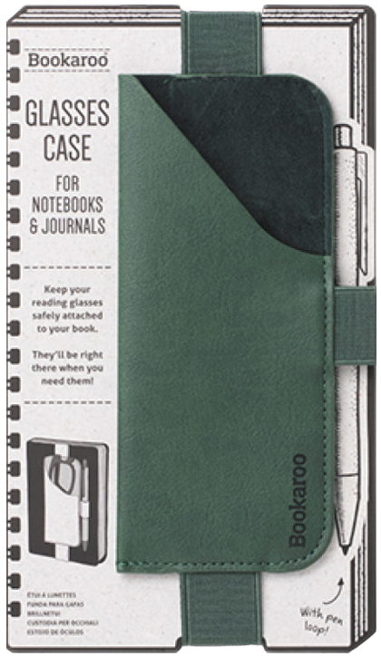 Калъфче за очила Bookaroo, горско зелено