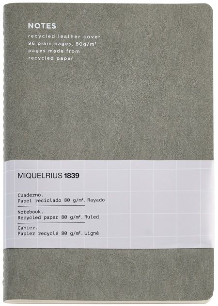 Тетрадка Miquelrius Flexible Black A5, 96 линирани страници