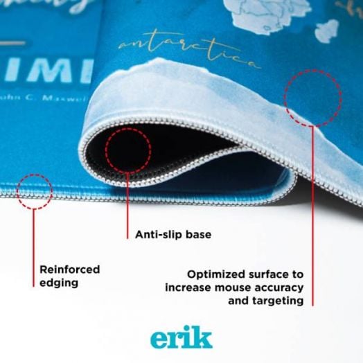 Геймърска подложка за бюро World Map