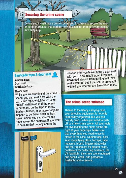 Игра с експерименти Thames & Kosmos: Комплект за детективи