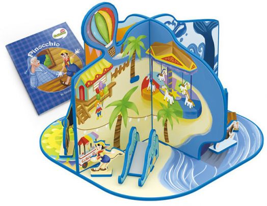 3D пъзел Cubic Fun - Пинокио, 36 части