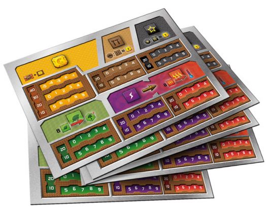 Аксесоари за настолна игра Тераформирай Марс: 3D табла на играчите