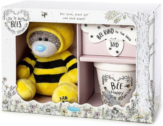 Комплект Me To You - Плюшено мече, саксийка, семена