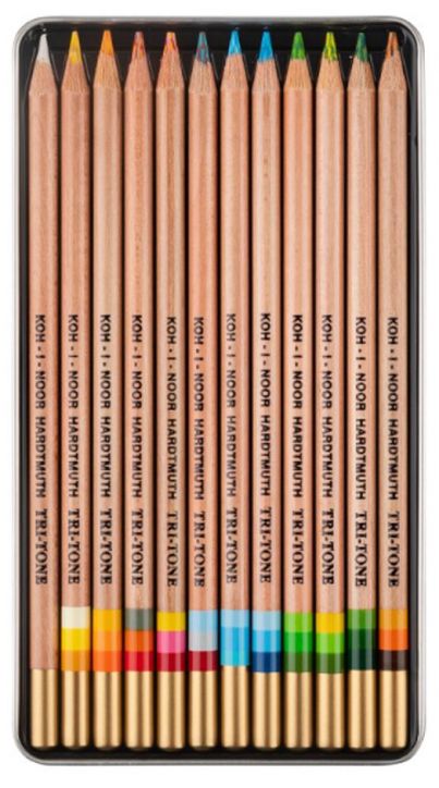 Многоцветни моливи Koh-I-Noor, 12 броя