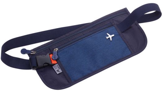 Чанта за през кръста Troika, синя