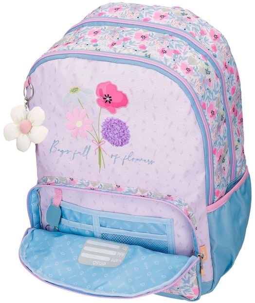 Ученическа раница Enso Full Of Flowers с две отделения