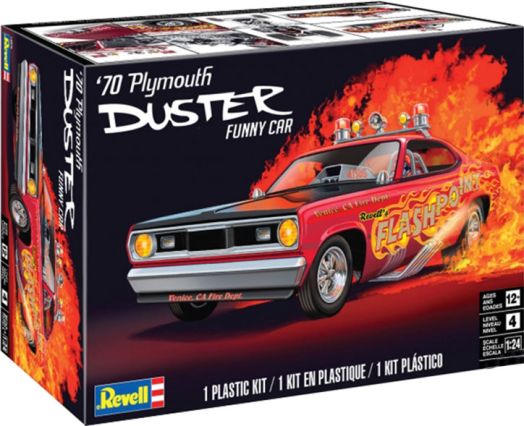 Сглобяем модел Revell - Автомобил '70 Plymouth Duster