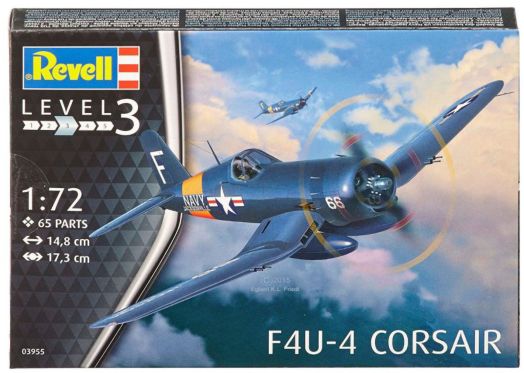 Сглобяем модел Revell - F4U-4 Corsair