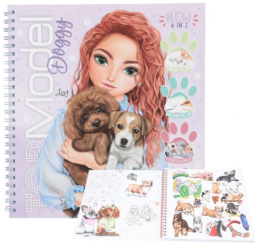 Книжка за оцветяване Top Model - Doggy