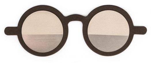 Транспарентни самозалепващи листчета Kikkerland - Очила