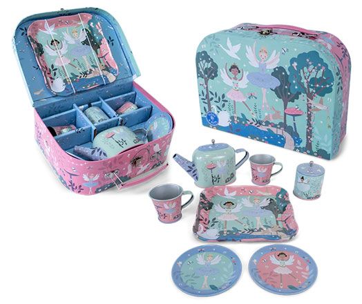 Комплект за чай Floss & Rock, Enchanted - Балерини, 9 части