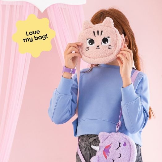 Детска чантичка за през рамо Miquelrius Back2Fun - Коте