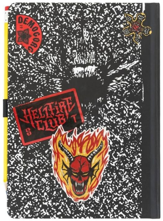 Тефтер и молив Grupo Erik - Stranger Things, А5 формат