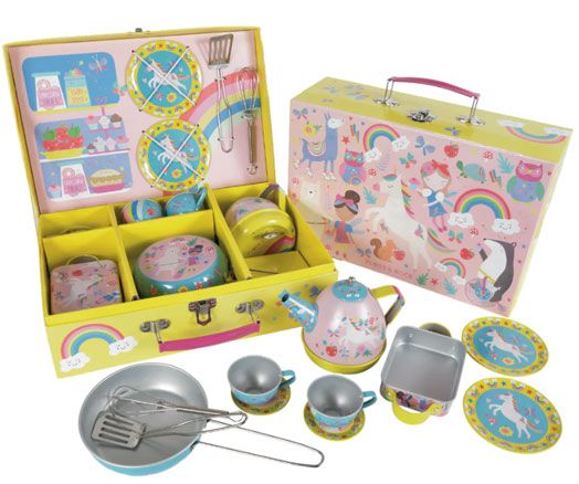 Музикален сервиз за чай Floss & Rock, Rainbow Fairy -  Феята на Дъгата