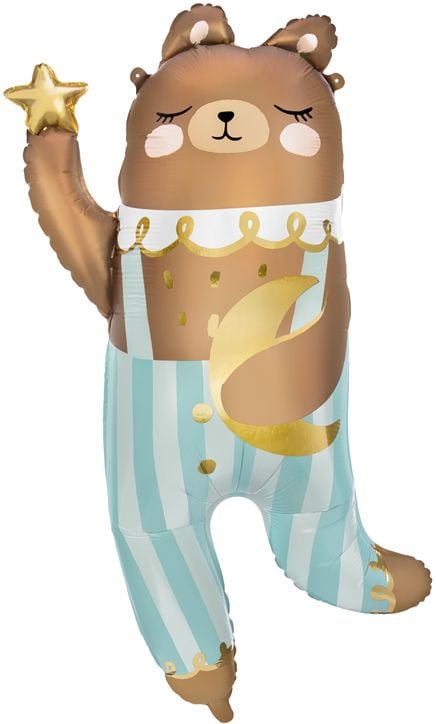 Фолиев балон PartyDeco - Мече