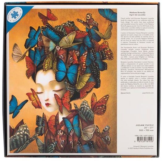 Пъзел Paperblanks - Madame Butterfly