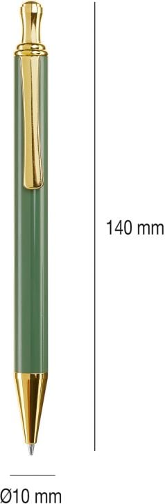 Химикалка Miquelrius Leaves in the Wind, зелена