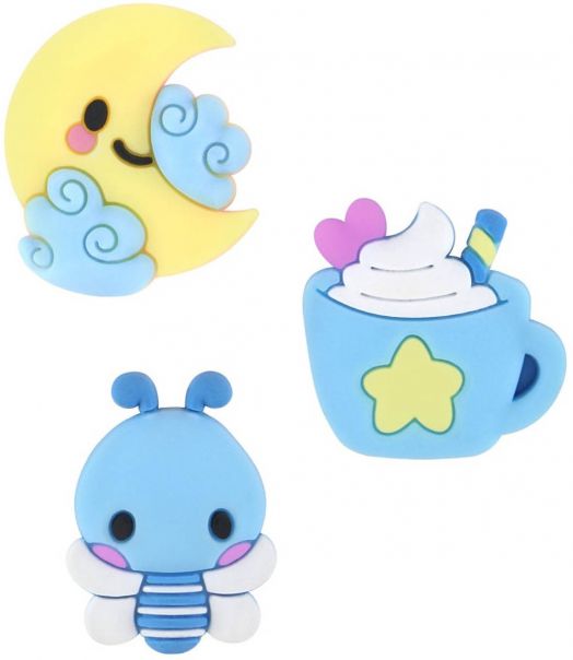 Комплект аксесоари Santoro Bangoberry Bangobob Midnight Dreams, 3 бр.