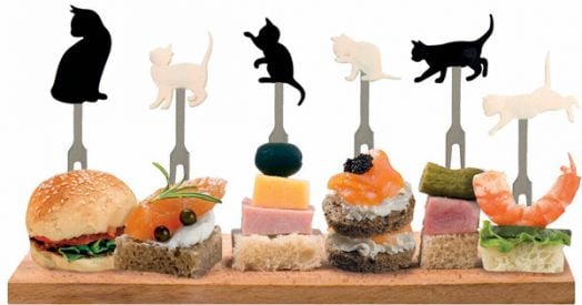 Парти вилички Legami - Meow Kitty