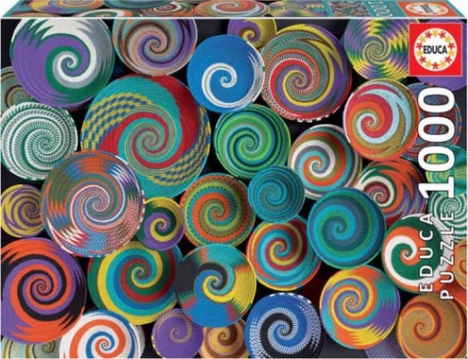 Пъзел Educa: Колаж от Андреа Тилк, 1000 части