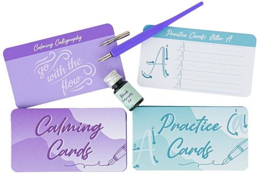 Калиграфски комплект за успокояване Gift Republic