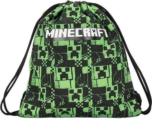 Спортна торба Panini Minecraft Green