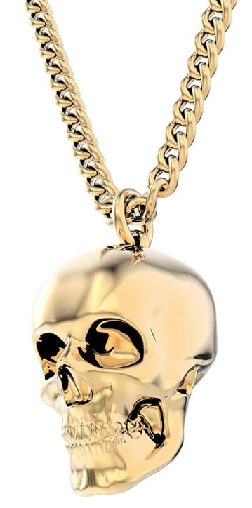 Колие с медальон Chocli - Skull