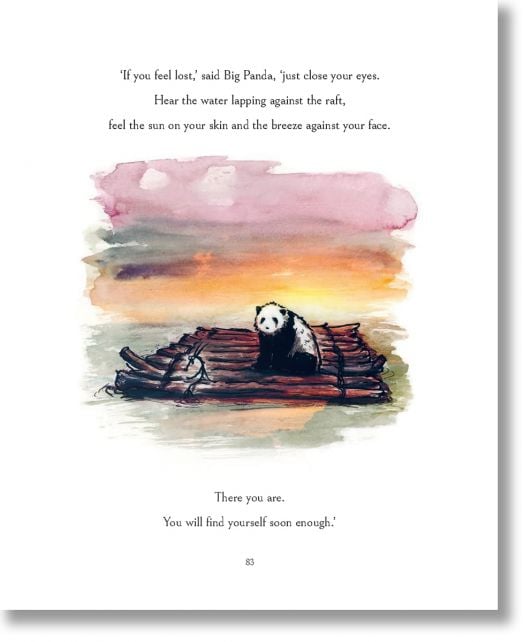 The Journey: A Big Panda and Tiny Dragon Adventure