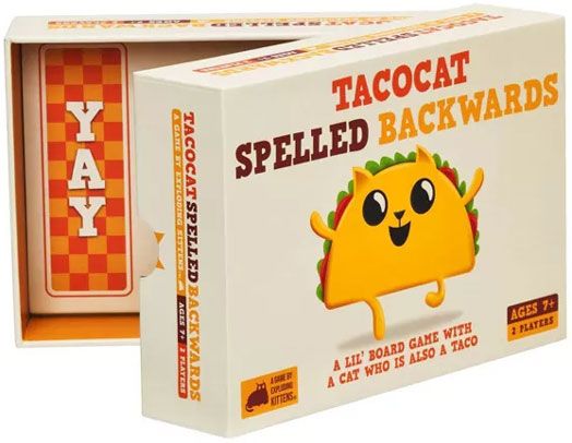 Настолна игра: Tacocat Spelled Backwards