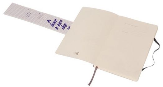 Класически черен тефтер Moleskine Classic Black Dotted с меки корици