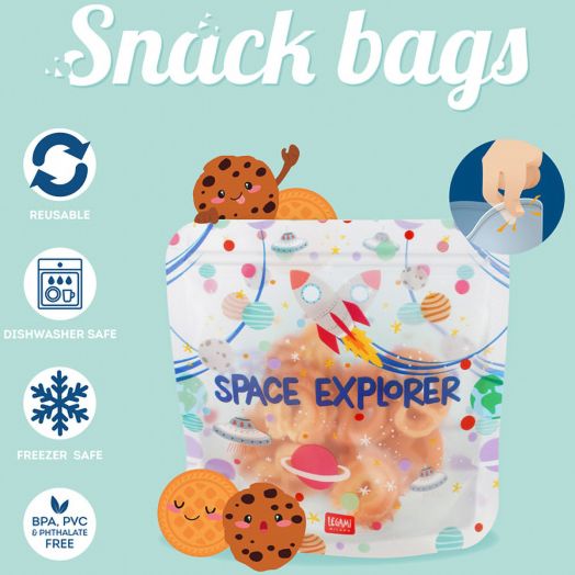 Комплект пликчета за сандвичи Legami - Space